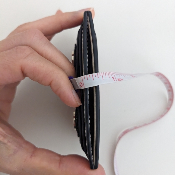 NWT! Kate Spade New York Blinx Owl Plaid Card Holder In Red And Black - Picture 12 of 13